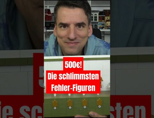 Die Fehler-Figuren aus der 500€ Sailbarge von Lego