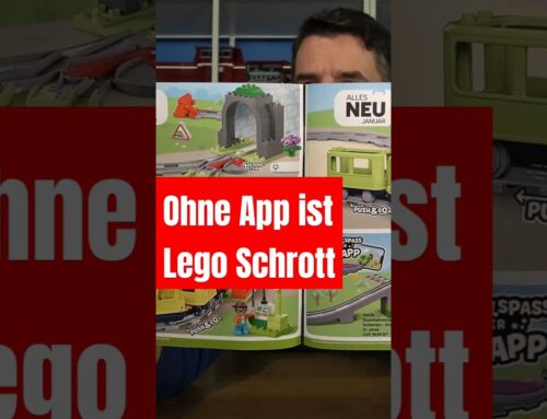 Ohne App könnten 2-Jährige Lego gar nicht mehr genießen! Mehr Bildschirmzeit, yeay! 🥳👍